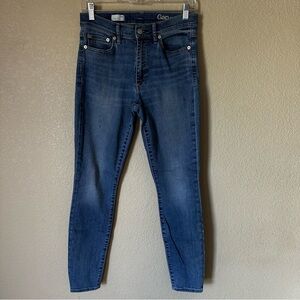 Gap 1969 Women’s True Skinny Jeans Size 29R Vintage Mid Rise‎ Stretch Denim